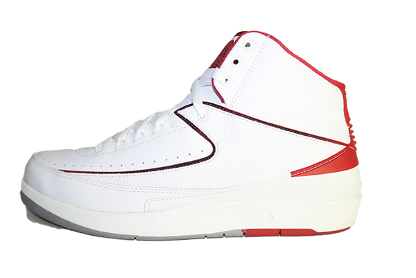 Air Jordan 2 "White/Red"