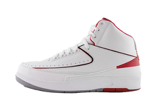 Air Jordan 2 "White/Red"