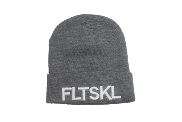 "Cool Grey" FLTSKL Beanie