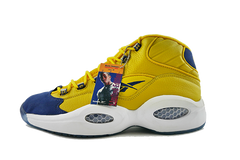 Reebok The Question Mid "Yellow/Navy"